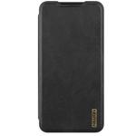 For Samsung Galaxy S25 Edge 5G NILLKIN QIN Series Pro Sliding Camera Cover Design Leather Phone Case(Black)