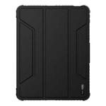 For iPad Air 11 2024 / 2025 NILLKIN Bumper Pro Folding Style Tablet Leather Case(Black)