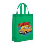 Car Printed Non-woven Fabric Bag Print On Your Demand, Size:35x25x10cm(Grass Green)