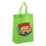 Car Printed Non-woven Fabric Bag Print On Your Demand, Size:41x35x12cm(Fruit Green)
