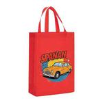 Car Printed Non-woven Fabric Bag Print On Your Demand, Size:41x35x12cm(Red)