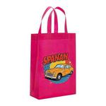 Car Printed Non-woven Fabric Bag Print On Your Demand, Size:41x35x12cm(Rose Red)