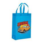 Car Printed Non-woven Fabric Bag Print On Your Demand, Size:41x35x12cm(Sky Blue)