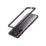 For Vivo iQOO 5 & 5 Pro Aluminum Alloy Shockproof Protective Bumper Frame(Black Red)