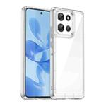 For Motorola Moto G100 Pro 5G Colorful Series Acrylic Hybrid TPU Phone Case(Transparent)