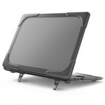 For Microsoft Surface Laptop 7 TPU + PC Two-color Anti-fall Laptop Protective Case(Grey)
