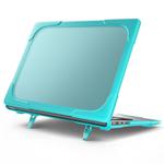 For Microsoft Surface Laptop 7 TPU + PC Two-color Anti-fall Laptop Protective Case(Light Blue)
