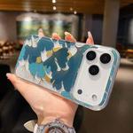 For iPhone 17 Pro Max Dual-side Laminating IMD MagSafe Phone Case(Leaves)