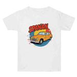 Car Printed Summer Baggy Cotton Short Sleeve T-shirt Print On Your Demand, Size:XXL(White)