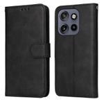 For Motorola Edge 50 Neo / ThinkPhone 25 Classic Calf Texture Flip Leather Phone Case(Black)
