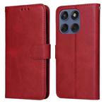 For Motorola Edge 60 Fusion / Edge 5G 2025 Classic Calf Texture Flip Leather Phone Case(Red)