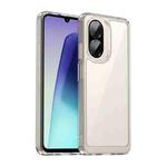 For Redmi A5 4G 173.3mm EU Colorful Series Acrylic Hybrid TPU Phone Case(Transparent)