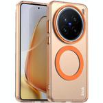 For vivo X200 Pro IMAK Candy Series Shockproof MagSafe Phone Case(Orange)