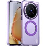 For vivo X200 Pro IMAK Candy Series Shockproof MagSafe Phone Case(Purple)