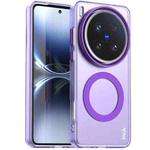 For vivo X200 Ultra IMAK Candy Series Shockproof MagSafe Phone Case(Purple)