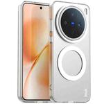 For vivo X200s IMAK Candy Series Shockproof MagSafe Phone Case(White)