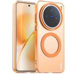 For vivo X200s IMAK Candy Series Shockproof MagSafe Phone Case(Orange)