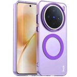 For vivo X200s IMAK Candy Series Shockproof MagSafe Phone Case(Purple)