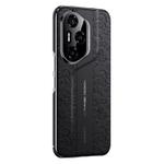 For Honor 300 Pro Cloud Dragon Pattern Plain Leather PC Phone Case(Black)