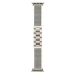 For Apple Watch 42mm / 41mm / 40mm / 38mm 6-Chain Stainless Steel Watch Band(Starlight)