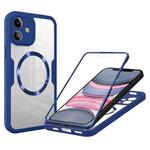 For iPhone 11 CD Texture MagSafe Phone Case(Blue)