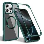 For iPhone 16 Pro CD Texture MagSafe Phone Case(Green)