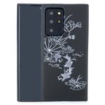 For Samsung Galaxy Note20 Ultra Painted Pattern Soft TPU Case(Lotus Pond)