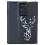 For Samsung Galaxy Note20 Ultra Painted Pattern Soft TPU Case(Elk)