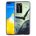 For Huawei P40 Pro Painted Pattern Soft TPU Case(Eagle)