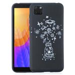 For Huawei Y5p Painted Pattern Soft TPU Case(Wishing Bottle)