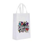 Graffiti Printed Non-woven Fabric Bag Print On Your Demand, Size:35x25x10cm(White)