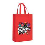 Graffiti Printed Non-woven Fabric Bag Print On Your Demand, Size:35x25x10cm(Red)