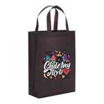Graffiti Printed Non-woven Fabric Bag Print On Your Demand, Size:35x25x10cm(Coffee)