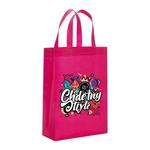Graffiti Printed Non-woven Fabric Bag Print On Your Demand, Size:35x25x10cm(Rose Red)