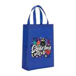 Graffiti Printed Non-woven Fabric Bag Print On Your Demand, Size:38x30x10cm(Royal Blue)
