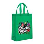 Graffiti Printed Non-woven Fabric Bag Print On Your Demand, Size:38x30x10cm(Grass Green)