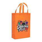 Graffiti Printed Non-woven Fabric Bag Print On Your Demand, Size:41x35x12cm(Orange)