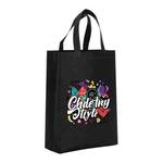 Graffiti Printed Non-woven Fabric Bag Print On Your Demand, Size:41x35x12cm(Black)