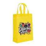 Graffiti Printed Non-woven Fabric Bag Print On Your Demand, Size:41x35x12cm(Yellow)