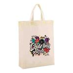 Graffiti Printed Non-woven Fabric Bag Print On Your Demand, Size:41x35x12cm(Beige)