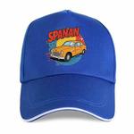 Car Printed Polyester Cotton Steel Buckle Cap Print On Your Demand(Royal Blue)