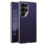 For Samsung Galaxy S25 Ultra 5G GKK Metal Paint Skin Feel Leather Full Coverage Phone Case(Purple)