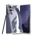For Samsung Galaxy S25 Ultra 5G GKK Airbag Silicone Wristband Phone Case, Not Included Pen(Blue)