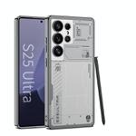 For Samsung Galaxy S25 Ultra 5G GKK AG Phantom Painting All-inclusive Shockproof Phone Case, without Pen(Silver)