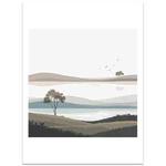 Scenery Frameless Canvas Decorative Painting Print On Your Demand, Size:13x18cm