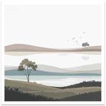 Scenery Frameless Canvas Decorative Painting Print On Your Demand, Size:20x20cm
