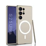 For Samsung Galaxy S25 Ultra 5G GKK Ultra-thin Skin Feel MagSafe Phone Case, Not Included Pen(Titanium Gray)