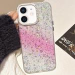For iPhone 11 Starry Sky Gradient IMD Phone Case(Pink)