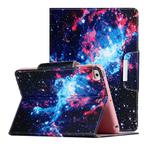 For iPad Mini (2019) Painted Pattern Horizontal Flip Leather Case with Holder(Starry Sky)