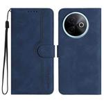 For vivo Y39 5G Heart Pattern Skin Feel Leather Phone Case(Royal Blue)